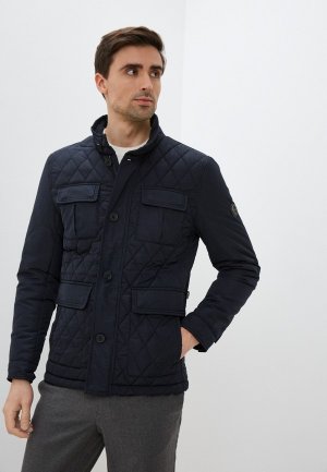 Куртка утепленная Urban Fashion for Men. Цвет: синий