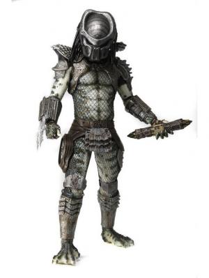 Фигурка Predators 2 - 1/4 Scale Series 1 Warrior Neca. Цвет: черный, белый, серый