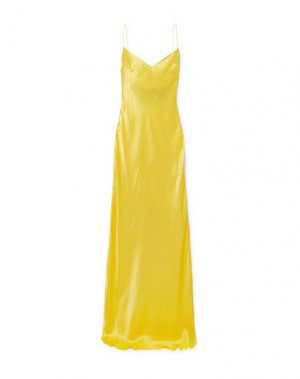 Длинное платье RASARIO. Цвет: желтый