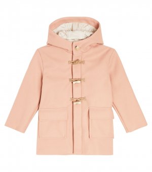 Пальто с капюшоном Il Gufo, розовый Gufo