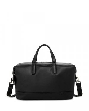 Кожаная спортивная сумка Nelson Tumi, цвет Black TUMI