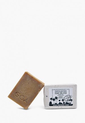 Мыло Amsarveda холодной варки Отшелушивающее с порошком из корня аира Cold process soap EXFOLIATING , 150 г. Цвет: коричневый