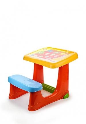 Набор игровой Dolu Парта со скамейкой. Цвет: разноцветный