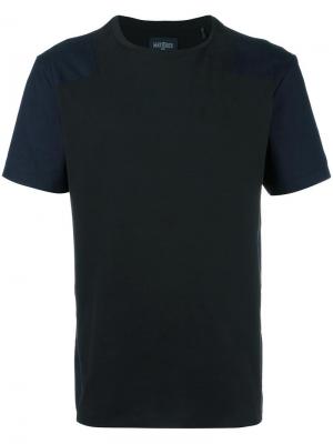Базовая футболка Matiéres. Цвет: синий
