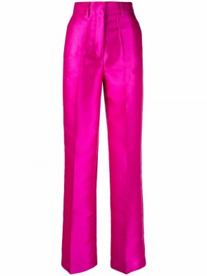 Прямые брюки Pareskia Blanca Vita. Цвет: розовый