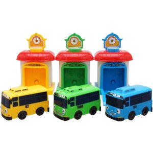 Маленький автобус Friends Toy Car - Rogi Lani Shooting-Car Station, версия для Кореи Tayo