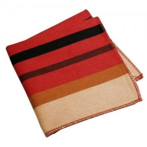 Нагрудный платок , черный, красный 2beMan. Цвет: красный/черный