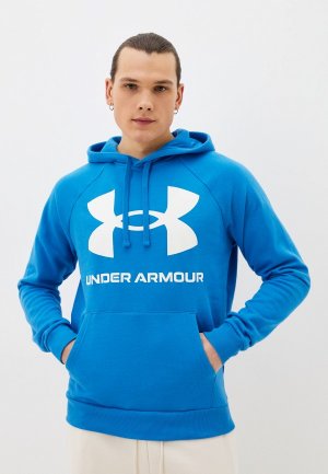 Худи Under Armour UA Rival Fleece Big Logo HD. Цвет: синий