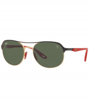 Солнцезащитные очки унисекс rb3685m scuderia ferrari collection 58 , черный Ray-Ban