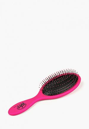 Расческа Wet Brush ORIGINAL DETANGLER PINK для спутанных волос (фуксия). Цвет: розовый