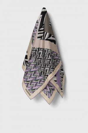 Шелковый шарф , фиолетовый Missoni
