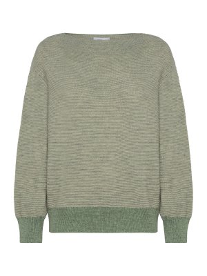 Двухцветный свитер Closed, зеленый CLOSED. Цвет: зеленый