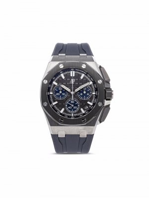 Наручные часы Royal Oak pre-owned 43 мм 2021-го года Audemars Piguet. Цвет: серый