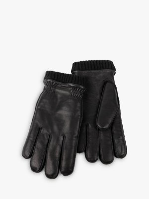 Кожаные перчатки totes, черный Totes