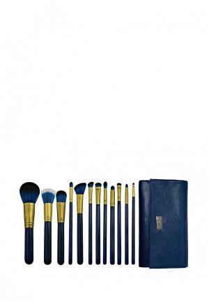 Набор кистей для макияжа Royal&Langnickel MP002XW0TX41. Цвет: синий