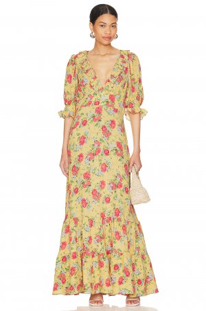 Платье макси Spring, цвет Camelia Yellow byTiMo