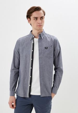 Рубашка Fred Perry. Цвет: синий