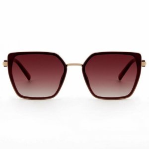 Солнцезащитные очки , коричневый Furlux. Цвет: коричневый