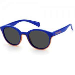 Солнцезащитные очки PLD 8040/S RTC M9, синий Polaroid. Цвет: синий