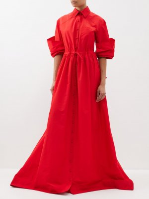 Платье legends из тафты , красный Rosie Assoulin