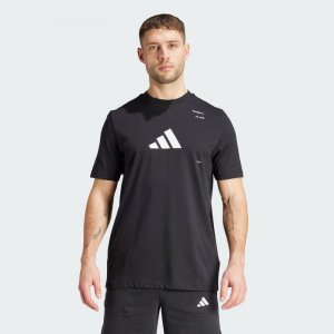 Футболка с рисунком категории «Гандбол» ADIDAS, цвет negro Adidas
