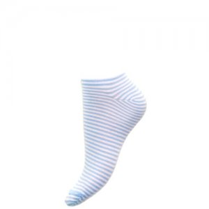 Носки детские Полоска Красная ветка С536, Синий, Белый, 22-24 (размер обуви 35-38). Цвет: синий/белый