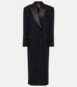 Пальто из смесовой шерсти , черный Magda Butrym
