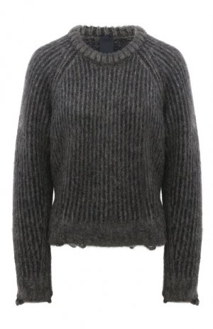 Шерстяной свитер Juun.J. Цвет: серый