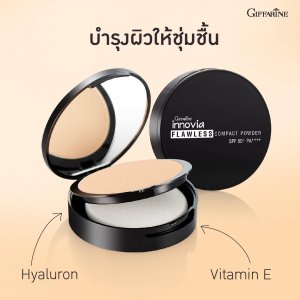 Innovia Flawless Compact Powder SPF50+ PA++++ 12440-12443 11 г - Thai Cosmetic Make Up Giffarine