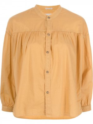 Рубашка Gatherer MOTHER. Цвет: желтый