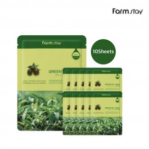 Visible Difference Mask Pack Семена зеленого чая 23 мл (3 варианта) FARM STAY
