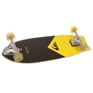 Скейт мини круизер New Wave St Multicolour 9 x 28 (71.1 см) Quiksilver. Цвет: черный,желтый