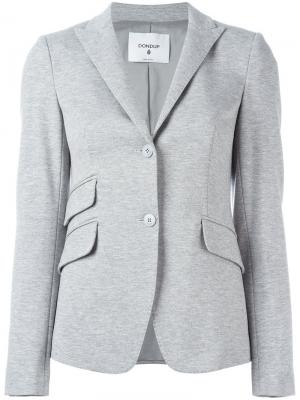 Пиджак на пуговицах Dondup. Цвет: серый