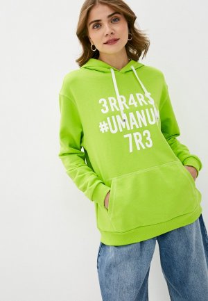 Худи Lik Fashion. Цвет: зеленый