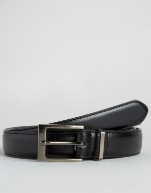 Smart belt in black New Look. Цвет: черный