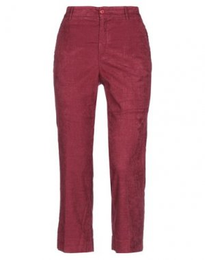 Повседневные брюки KUBERA 108. Цвет: красно-коричневый