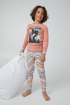 Лицензированный пижамный комплект Nate с длинными рукавами Cotton On