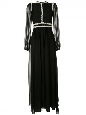Длинное платье Raven Macgraw. Цвет: черный