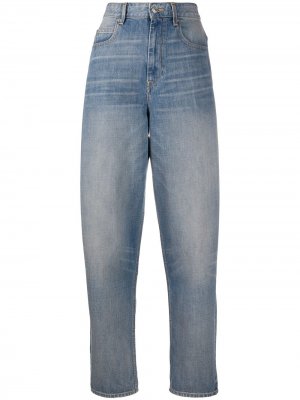 Зауженные джинсы CorsyJ с завышенной талией Isabel Marant Étoile. Цвет: синий