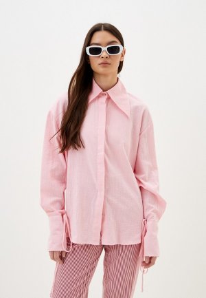 Рубашка Minaku. Цвет: розовый