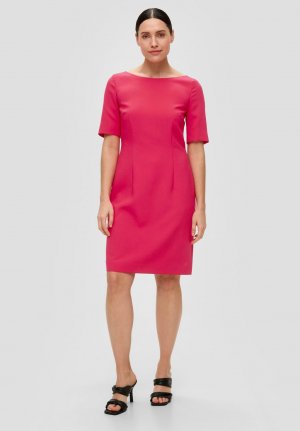 Повседневное платье MIT U-BOOT-AUSSCHNITT , цвет pink s.Oliver BLACK LABEL