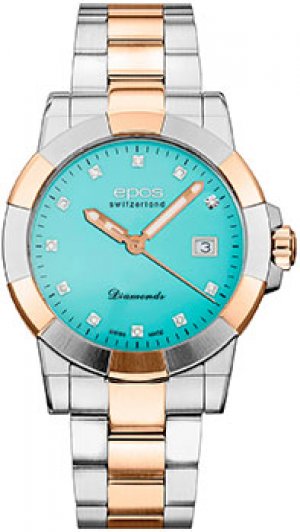 Швейцарские наручные женские часы 8001.700.32.89.42. Коллекция Diamonds Epos