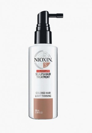 Маска для волос Nioxin система 3, 100 мл. Цвет: белый