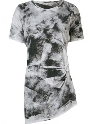 Abstract print t-shirt Uma. Цвет: чёрный