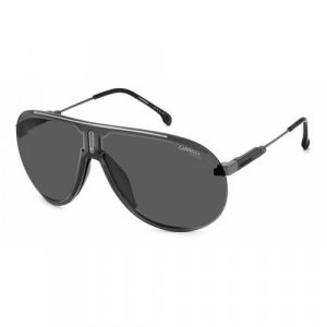 Солнцезащитные очки SUPERCHAMPION V81 2K, серый, черный CARRERA. Цвет: черный