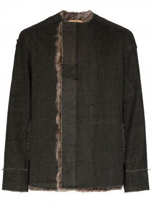 Куртка Etienne с запахом By Walid. Цвет: черный