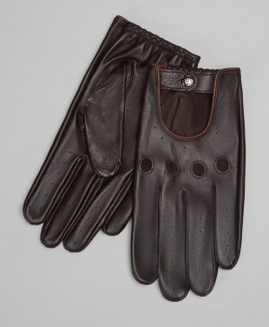 Перчатки GL-0153 BROWN HENDERSON. Цвет: коричневый