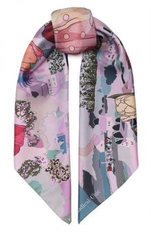 Шелковый платок Umbrella Radical Chic. Цвет: разноцветный