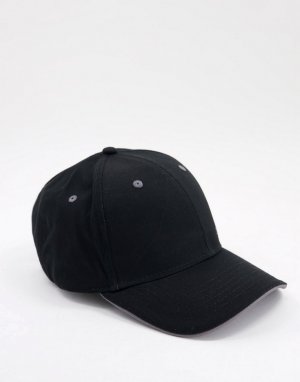 Черная кепка с логотипом-надписью -Черный Ben Sherman