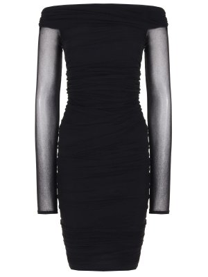 Платье из джерси DSQUARED2. Цвет: черный